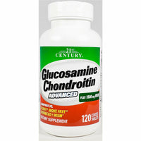 Glucosamine Chondroitin Advanced, 120 Coated Tablets by 21st Century - Image 1