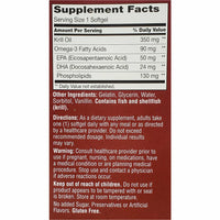 Krill Oil 350 mg (Omega-3) 60 Softgels by 21st Century - Image 2