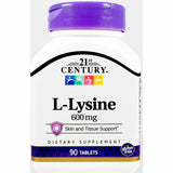 21st Century L-Lysine, 600 mg 90 Tablets