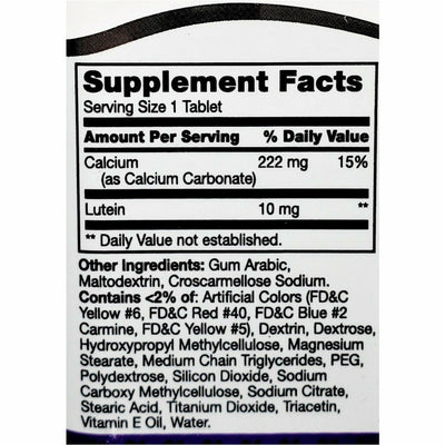21st Century Lutein, 10 mg 60 Tablets