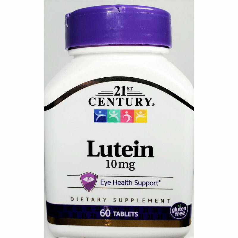 Lutein 10 mg, 60 Tablets by 21st Century - Main product image
