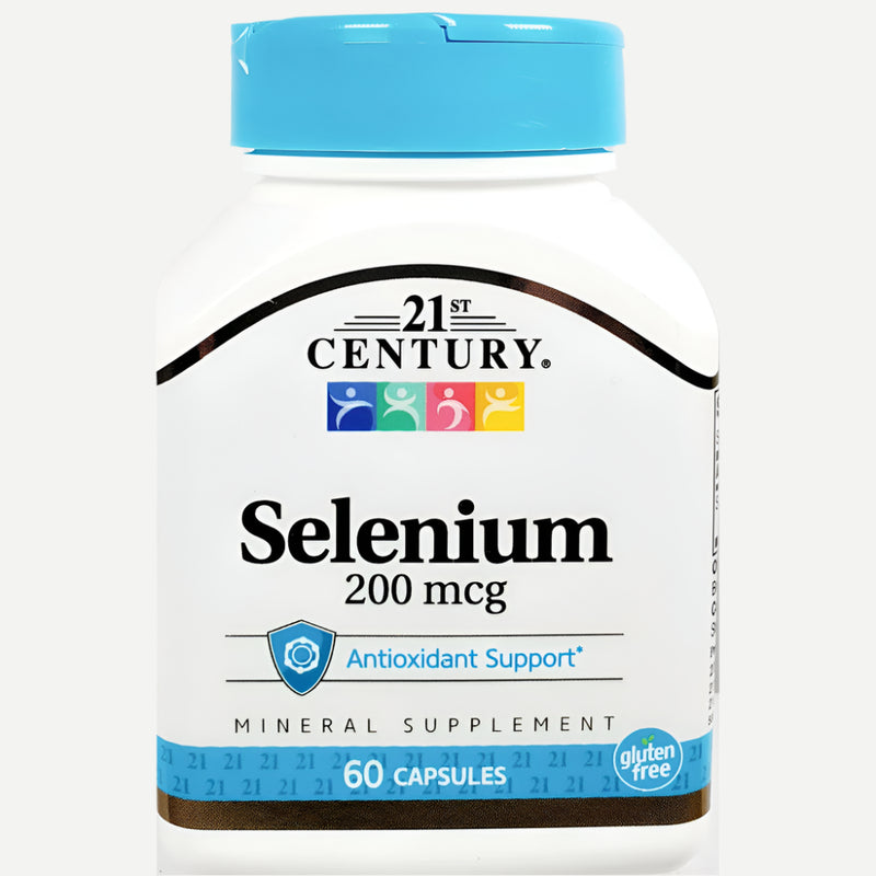 Selenium 200 mcg 60 Capsules by 21st Century - Main product image