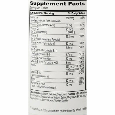 Multivitamin/Multimineral for Seniors