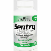 Multivitamin for Seniors (Sentry) 265 Tablets by 21st Century - Image 1