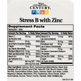 21st Century Stress B with Zinc,  66 Tablets