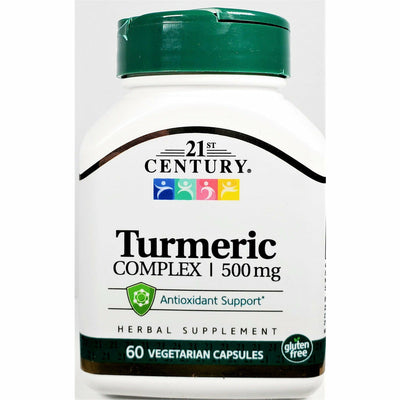 Turmeric Complex 500 mg 60 Vegetarian Capsules by 21st Century