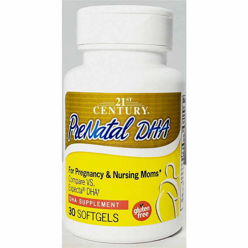 PreNatal DHA 30 Softgels by 21st Century - Main product image