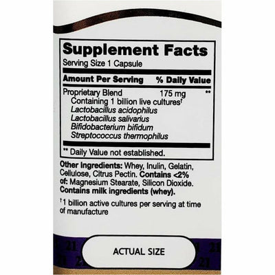  Acidophilus Probiotic Blend, 100 Capsules 