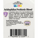 21 st Century Acidophilus Probiotic Blend, 100 Capsules 