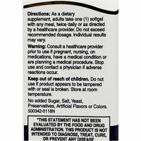 Flaxseed Oil, 1000 mg 60 Softgels by 21st Century - Image 3