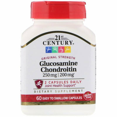 Glucosamine 250 mg Chondroitin 200 mg, 60 Capsules by 21st Century