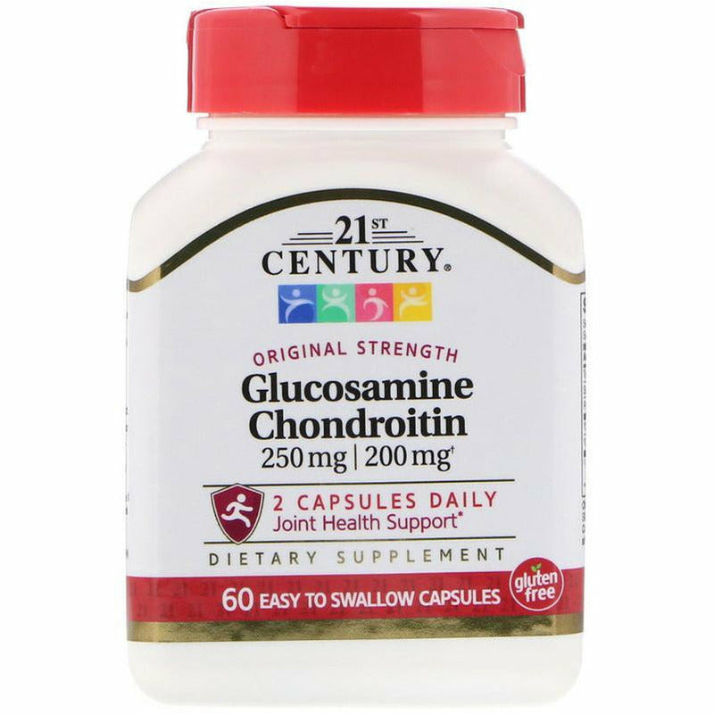 Glucosamine 250 mg Chondroitin 200 mg, 60 Capsules by 21st Century - Main product image