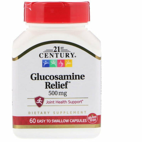21st Century Glucosamine Relief 500 mg 60 Capsules 