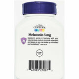21st Century Melatonin 5 mg 120 Tablets 