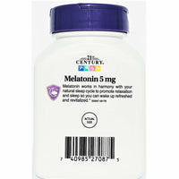 Melatonin 5 mg 120 Tablets by 21st Century - Image 4