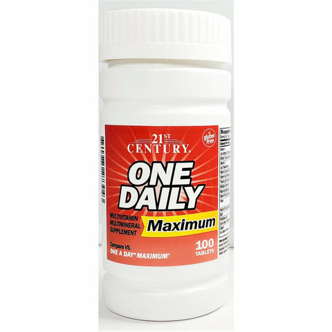 21st Century One Daily Maximum 100 Tablets 
