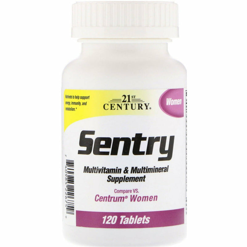 Multivitamin (for Women) Sentry 120 Tablets by 21st Century - Main product image