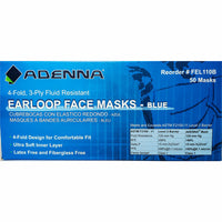 Face Masks (Blue) 50 Count by Adenna - Image 2