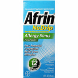 Afrin No Drip Allergy Sinus, Nasal Mist 1/2 fl oz (15 mL)