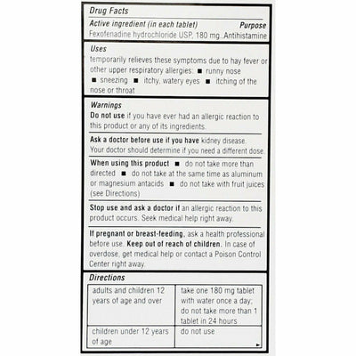 Allergy Relief (Non-Drowsy) 