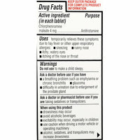 Allergy Tablets, 4 mg 100 Count by Major - Image 2
