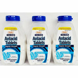 Antacid Tablets 500 mg 150 Chewable Tablets by Rugby (3 Pack)