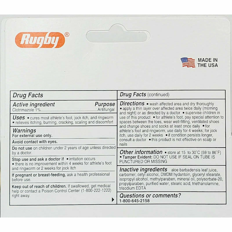Antifungal Cream Athletes Foot Jock Itch Ringworm Foot Care