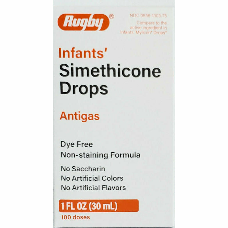 Simethicone Drops (for Infant's) by Rugby (1 or 3 Pack) - Main product image
