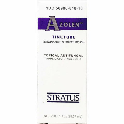 Azolen Tincture, Miconazole Nitrate USP 2%, 1 oz by Stratus