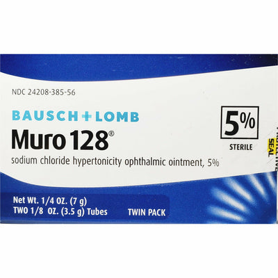 Muro 128 Ophthalmic Ointment 5% (Twin Pack) 1/8 oz each