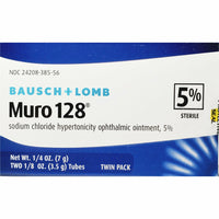 Muro 128 Ophthalmic Ointment 5% (Twin Pack) 1/8 oz each - Image 1
