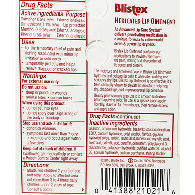 Blistex Medicated Lip Ointment