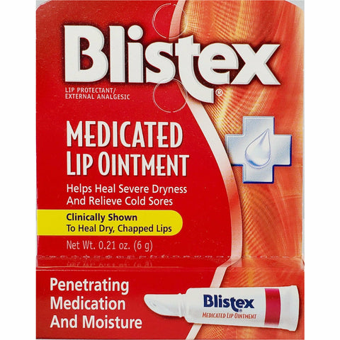 Blistex Medicated Lip Ointment, 0.21 oz