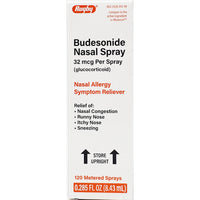 Budesonide Nasal Spray 32 mcg 0.285 fl oz by Rugby - Image 1
