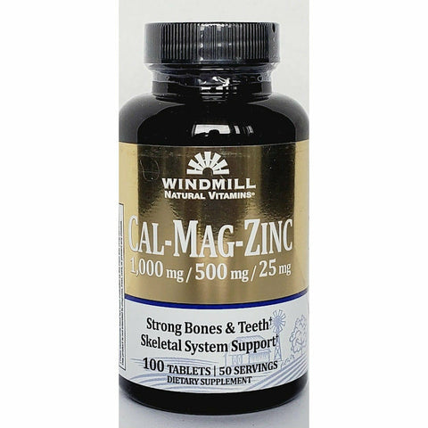Calcium, Magnesium, Zinc, 100 Tablets by Windmill