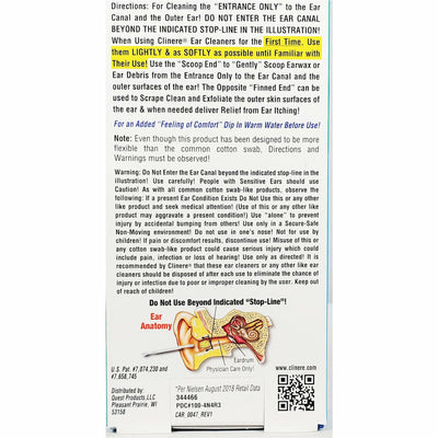 Clinere Earwax Cleaners, 10 Count