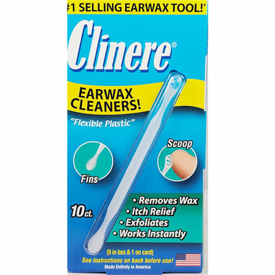 Clinere Earwax Cleaners, 10 Count