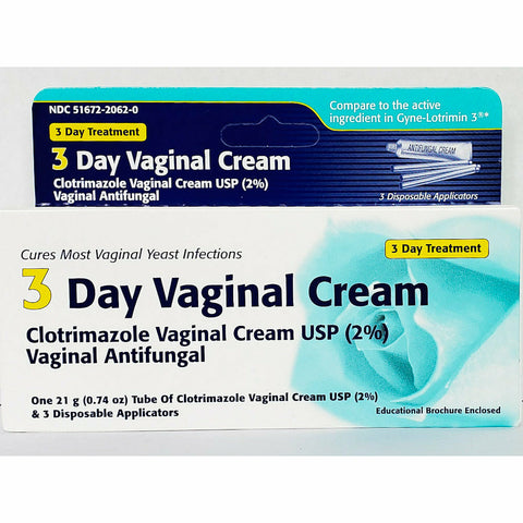 Clotrimazole Vaginal Cream USP 2%, (3-Day Treatment) by Taro