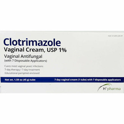 Vaginal Antifungal Cream (7 Applicators) by H2 Pharma