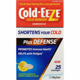 Cold-Eeze plus Defense, (Immune Support) Honey Lemon Flavor, 25 Lozenges