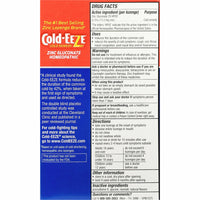 Cold-Eeze with Zinc, (Sugar Free) Wild Cherry Flavor 25 Lozenges - Image 2
