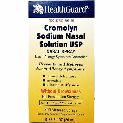 Cromolyn Sodium Nasal Solution, 0.88 fl oz 