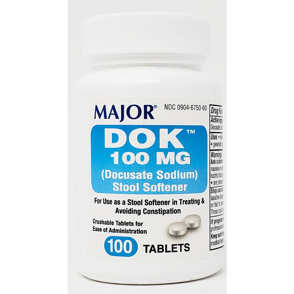 DOK Docusate Sodium Crushable Tablets Hargraves Online Healthcare
