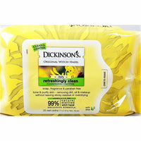 Dickinson's Original Witch Hazel Daily Cleansing Cloths with Aloe, 25 Count - Image 1