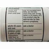 Cetirizine 10 mg, 500 Tablets by Dr. Reddys