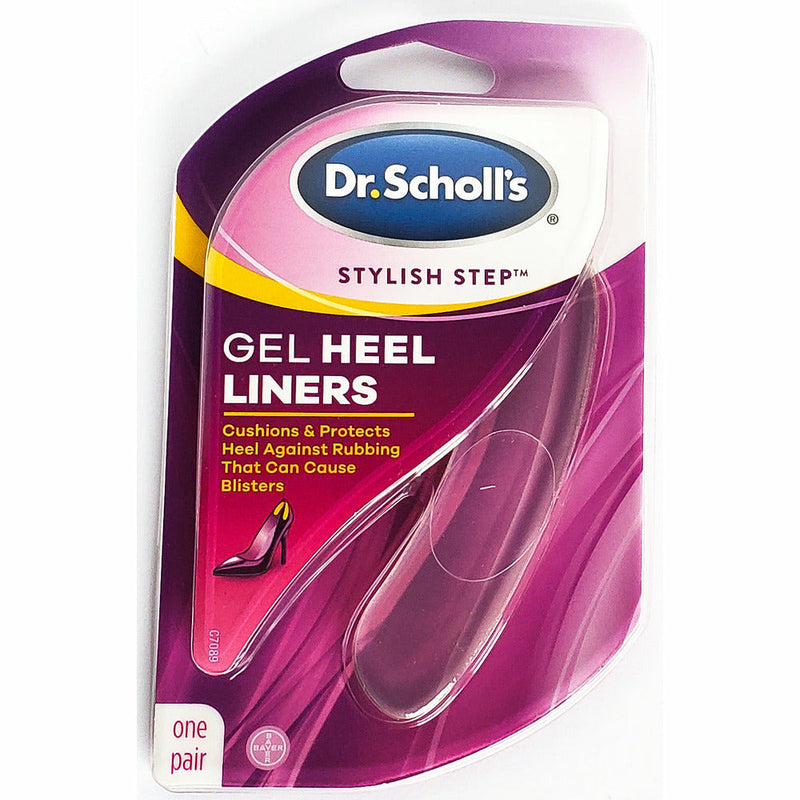 Dr Scholls Gel Heel Liners (Stylish Step) 1 or 3 Pair - Main product image