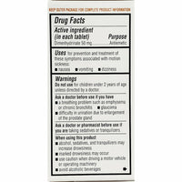 Driminate 50 mg (Antiemetic) 100 Tablets by Major - Image 2