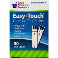Easy Touch Glucose Test Strips, 50 Count by Good Neighbor - Image 1