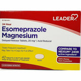 Esomeprazole Magnesium 20 mg (Delayed-Release) 42 Tablets by Leader