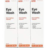 Eye Wash Irrigating Solution 4 fl oz (3 Pack) by Rugby